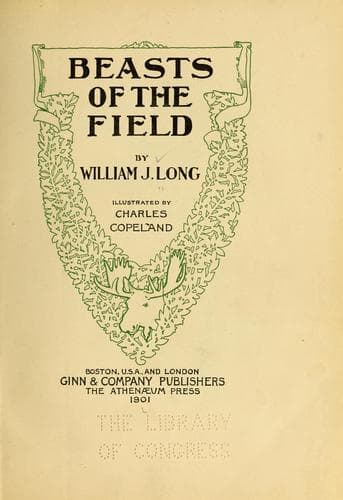 Tapa de Beasts of the field