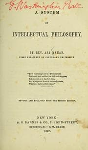 Tapa de A system of intellectual philosophy