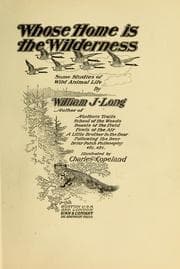 Tapa de Whose home is the wilderness