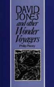 Tapa de David Jones and other wonder voyagers