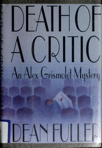 Tapa de Death of a Critic