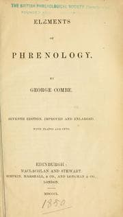 Tapa de Elements of phrenology