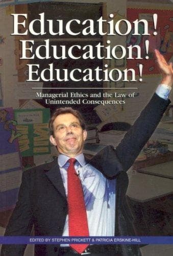 Tapa de Education! Education! Education!