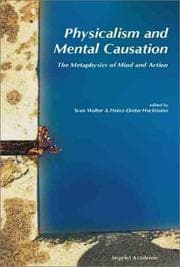 Tapa de Physicalism and mental causation