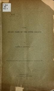 Tapa de The dwarf tribe of the upper Amazon