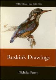 Tapa de Ruskin's Drawings in the Ashmolean Museum (Ashmolean-Christie's Handbooks)