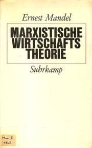 Tapa de Marxistische Wirtschaftstheorie