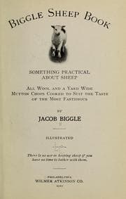 Tapa de Biggle sheep book