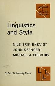 Tapa de Linguistics and style