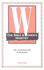 Tapa de The Bible and womens' ministry