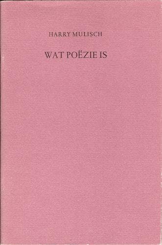 Tapa de Wat poezie is