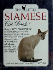 Tapa de The little Siamese cat book
