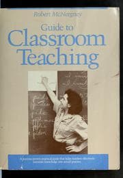 Tapa de Guide to classroom teaching