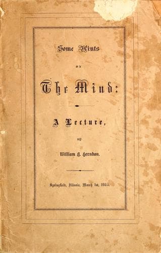 Tapa de Some hints on the mind