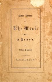 Tapa de Some hints on the mind