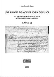Tapa de Los aujòls de Moïses Joan de Pujòl. 5. Nòtas (2)