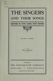 Tapa de The singers and their songs