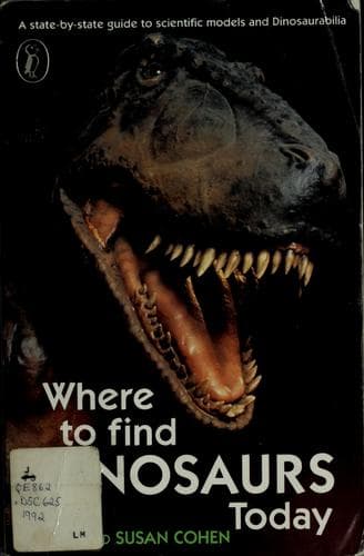 Tapa de Where to find dinosaurs today