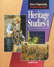 Tapa de Heritage Studies 4 for Christian Schools