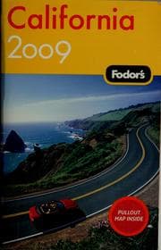 Tapa de Fodor's 2009 California