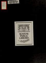 Tapa de Toward a housing policy and program for the city of Boston