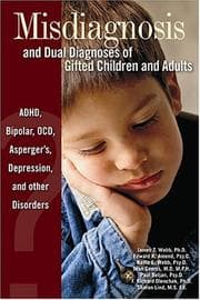 Tapa de Misdiagnosis and dual diagnoses of gifted children and adults