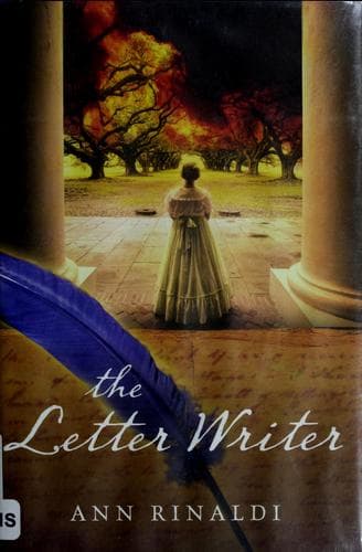 Tapa de The letter writer