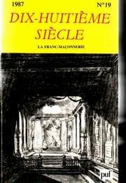 Tapa de Dix-huitième Siècle n°19 - La Franc-Maçonnerie