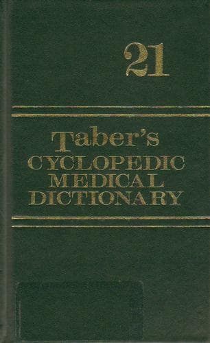 Tapa de Taber's Cyclopedic Medical Dictionary