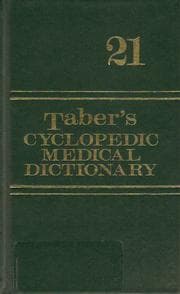 Tapa de Taber's Cyclopedic Medical Dictionary