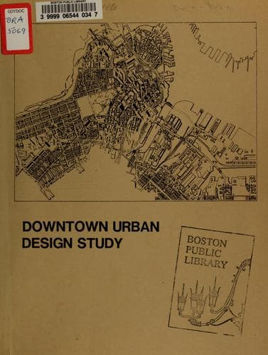 Tapa de Downtown urban design study