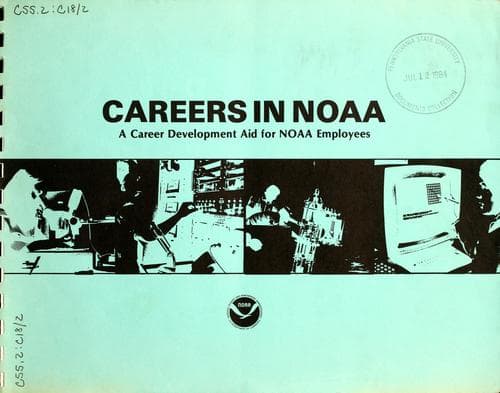 Tapa de Careers in NOAA