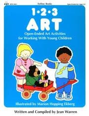 Tapa de Totline 123 ART ~ Open-Ended Art Activities for Working with Young Children (1-2-3 Series)