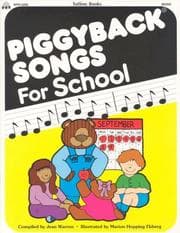 Tapa de Piggyback songs for school