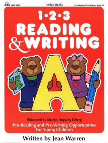 Tapa de 1-2-3 reading & writing
