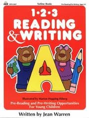 Tapa de Totline 123 Reading & Writing ~ Pre-Reading and Pre-Writing Opportunities for Young Children (1-2-3 Series)
