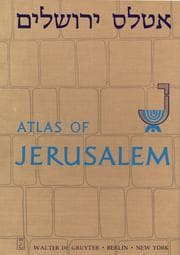 Tapa de Atlas Of Jerusalem