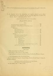 Tapa de An annotated list of the batrachians and reptiles collected by the British Ornithologists' Union Expedition and the Wollaston Expedition in Dutch New Guinea