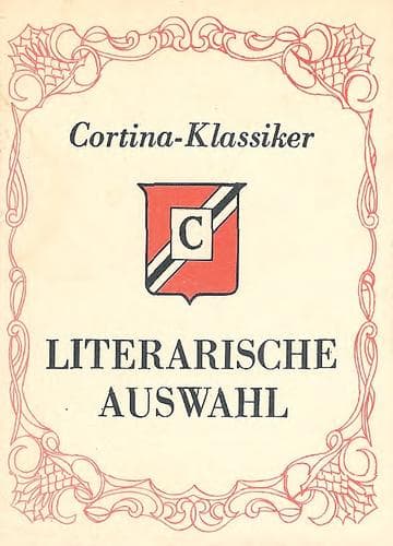 Tapa de Literarische Auswahl