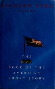 Tapa de The Granta book of the American short story