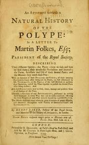 Tapa de An attempt towards a natural history of the polype