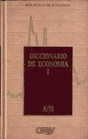 Tapa de Diccionario de Economia