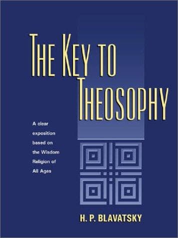 Tapa de The Key to Theosophy