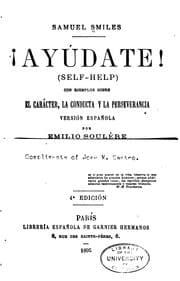 Tapa de Ayúdate!: (self-help) con ejemplos sobre el caracter, la conducta y la ...