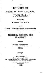 Tapa de The Edinburgh Medical and Surgical Journal