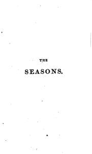 Tapa de The seasons, hymns, ode, and songs