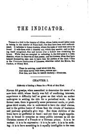 Tapa de The Indicatior: a miscellany for the fields and the fireside