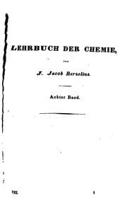 Tapa de Lehrbuch der Chemie
