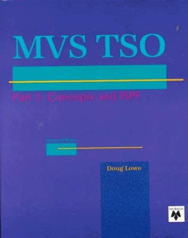 Tapa de Murach's MVS TSO