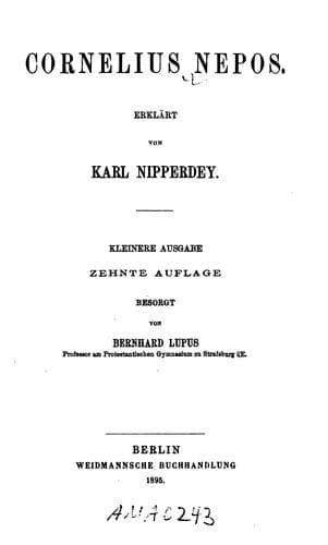 Tapa de Cornelius Nepos
